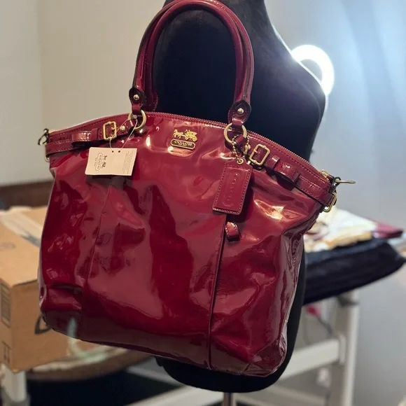 NWT Coach Patton Leather handbag and Wallet